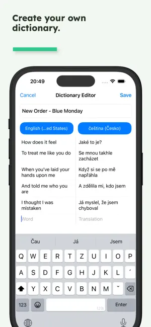 Vocabulary Player - MyPlaylist screenshot 1