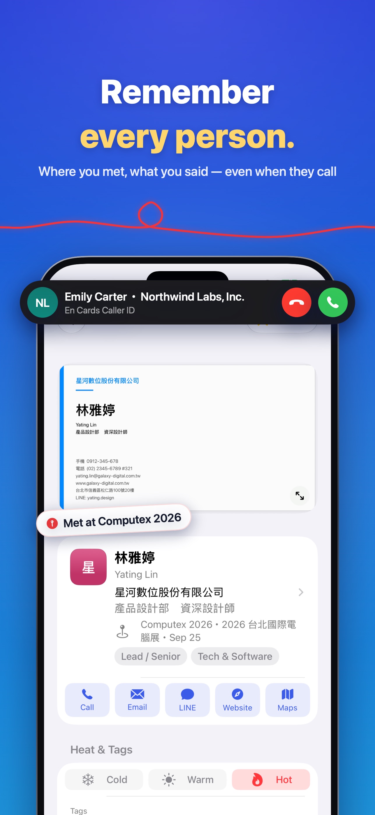 Screenshot 2 of En Cards - Business Card Scan