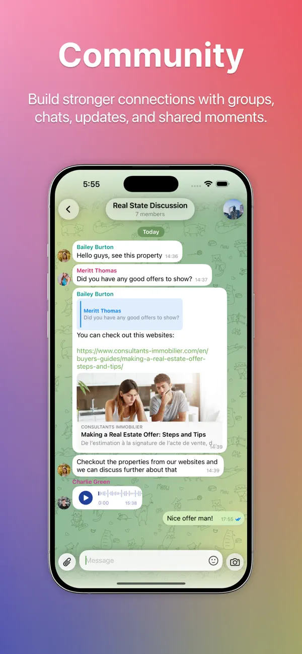 Screenshot #3 pour VMP Messenger: Meilleur Chat