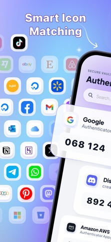 Authenticator Vault: 2FA OTP Screenshot 2 of 7