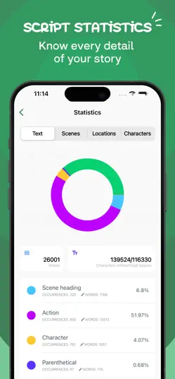 Скриншот Story Architect Mobile на iPhone 3