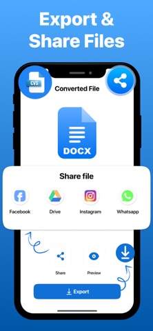PDF to Word Converter | DOCX iPhone screenshot