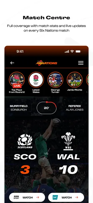 Six Nations Rugby Official screenshot 4