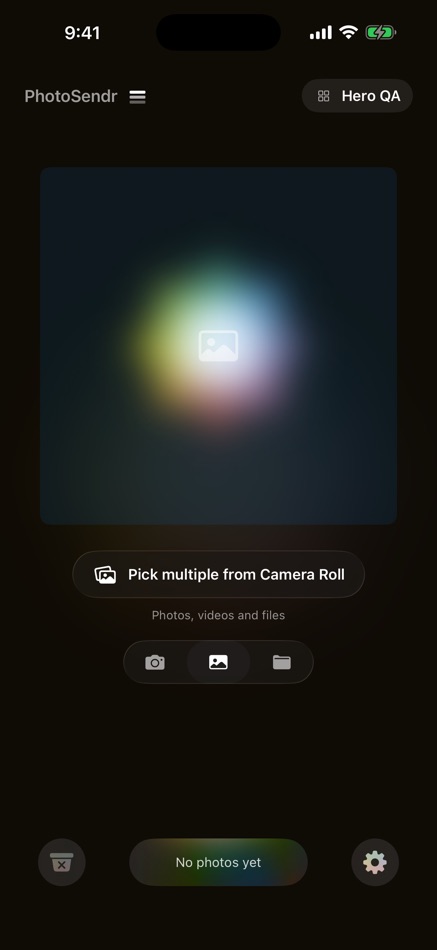 #7. PhotoSendr: Photos·Video·Files (iOS) Bởi: Francesco Bertocci
