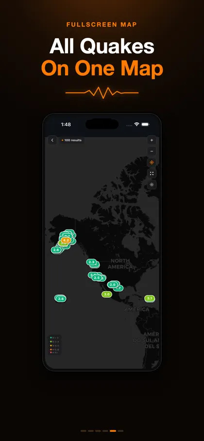Screenshot 5 von 6 zu Sismos y Temblores: Alerta X