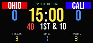 BT Football Scoreboard iPhone screenshot
