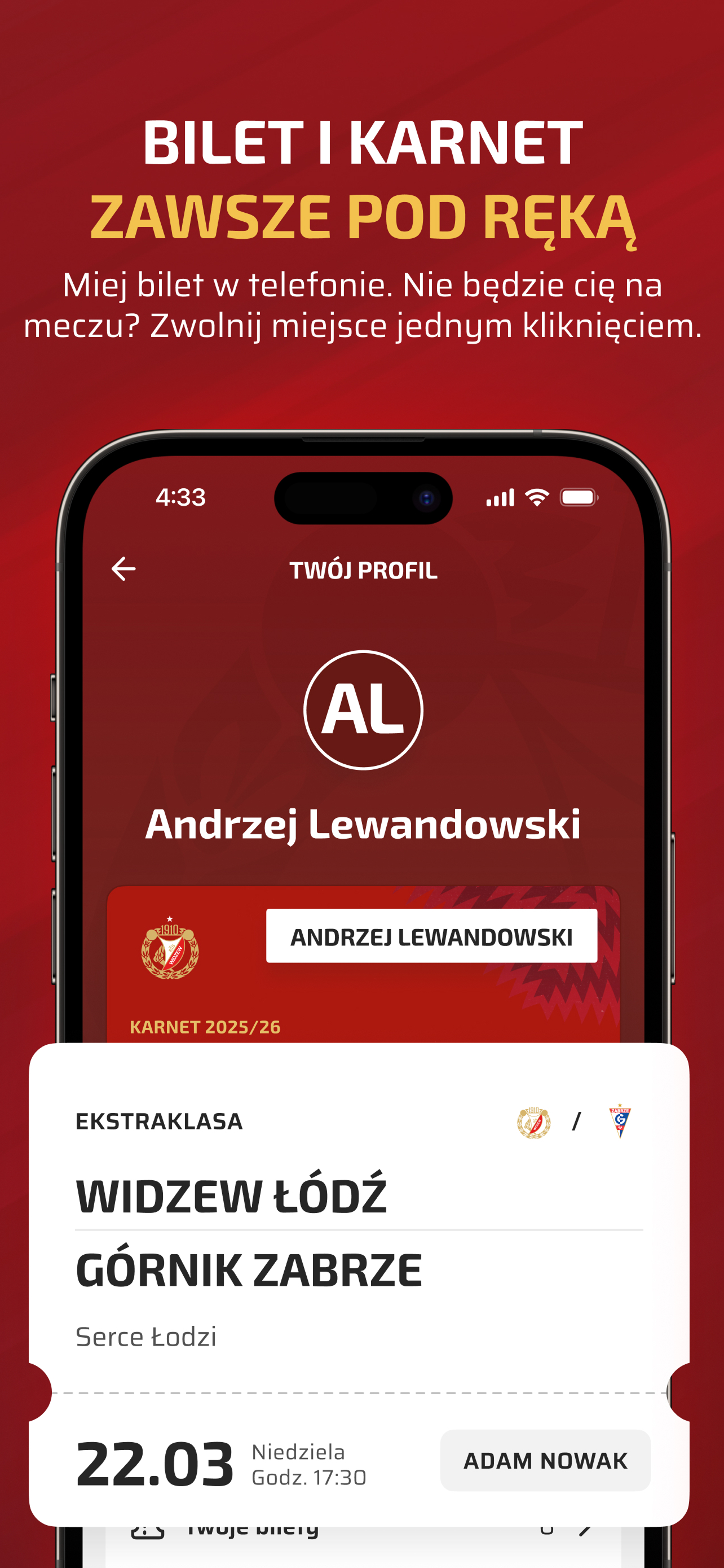 Widzew Łódź screenshot 4