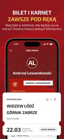 Widzew Łódź screenshot