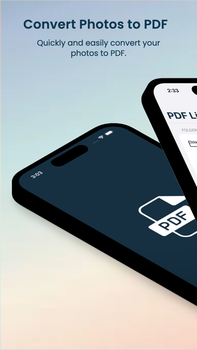 Photos to PDF: PDF Create Screenshot