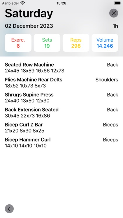 Gym Gym: Track Your Workouts screenshot-4