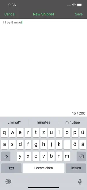 Snippey Go screenshot 1