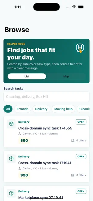 Australian Helper screenshot 1