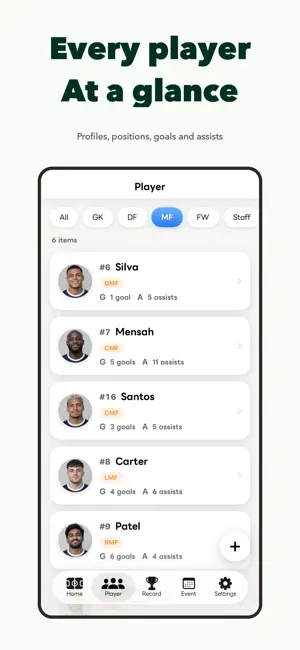 Sakamane: Soccer Team Manager screenshot 3