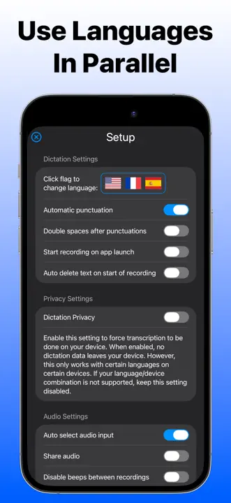 Speech to Text Dictation AI: Screenshot 6 von 6