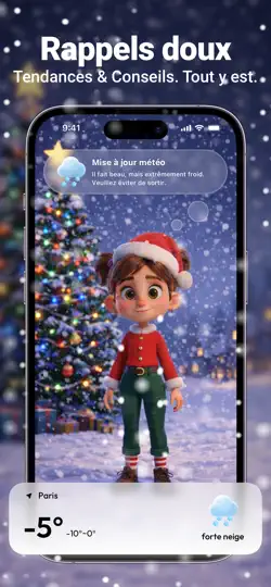 Capture d'écran de Weatherly:Forecast&Radar sur iPhone 1