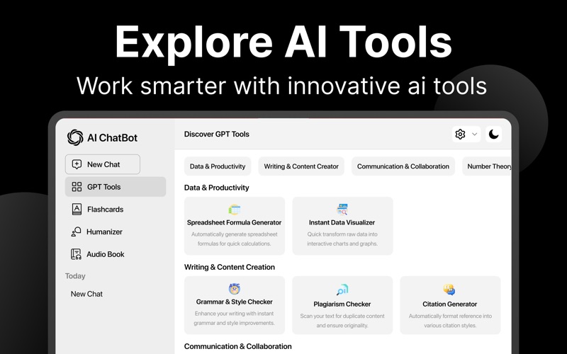Chatbot: Ask AI Assistant Chat Screenshot