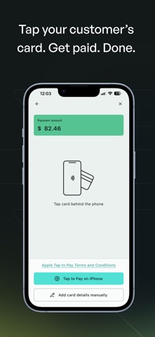 Truss Payments iPhone screenshot