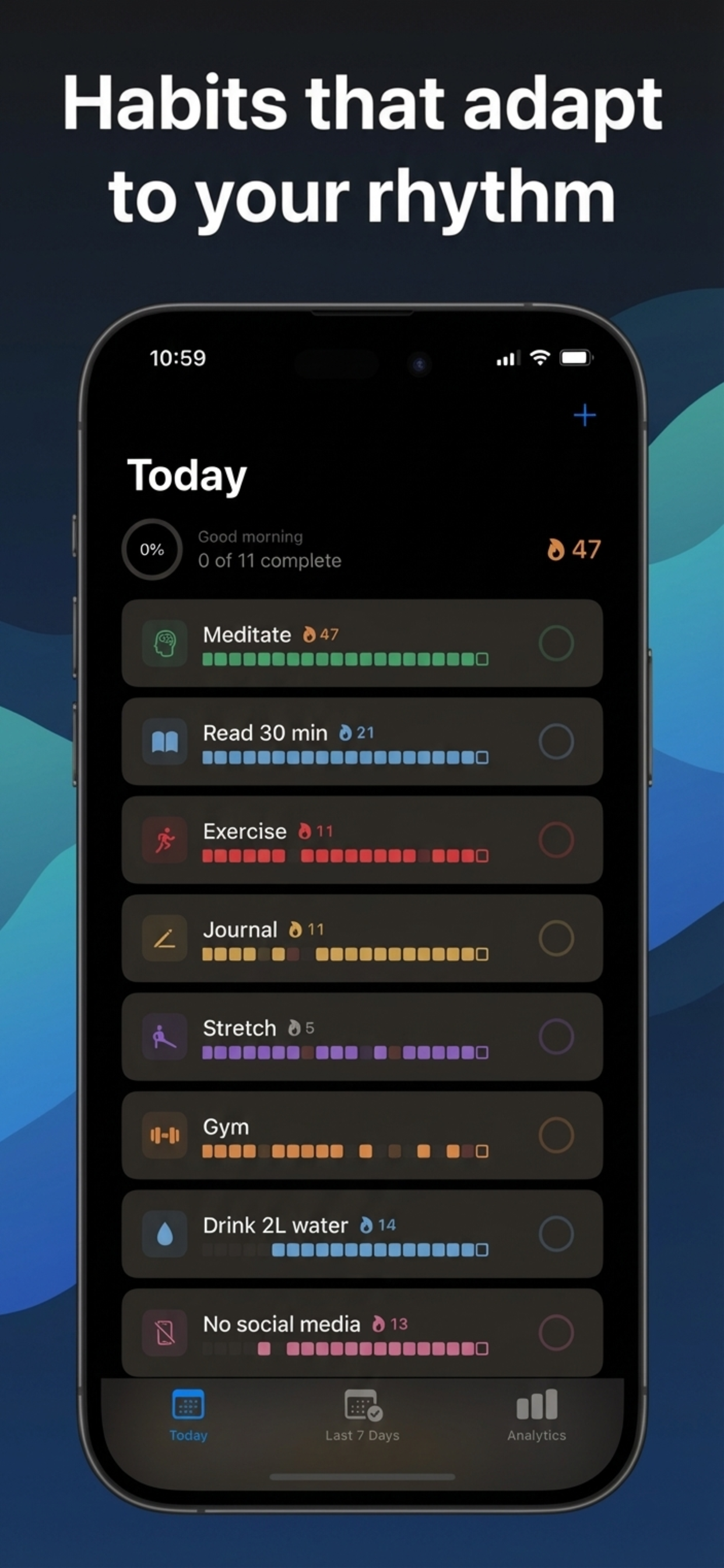 Moto - Habit Tracking