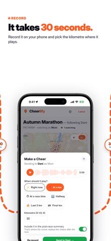 Cheerlify – Live Race Cheers screenshot 5