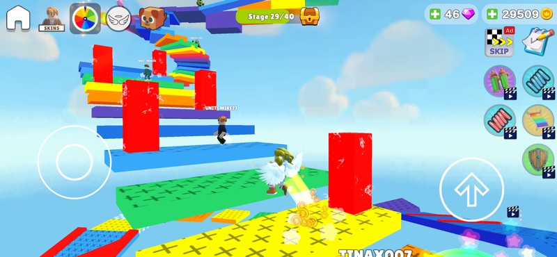 Obby run Parkour games juego screenshot 8