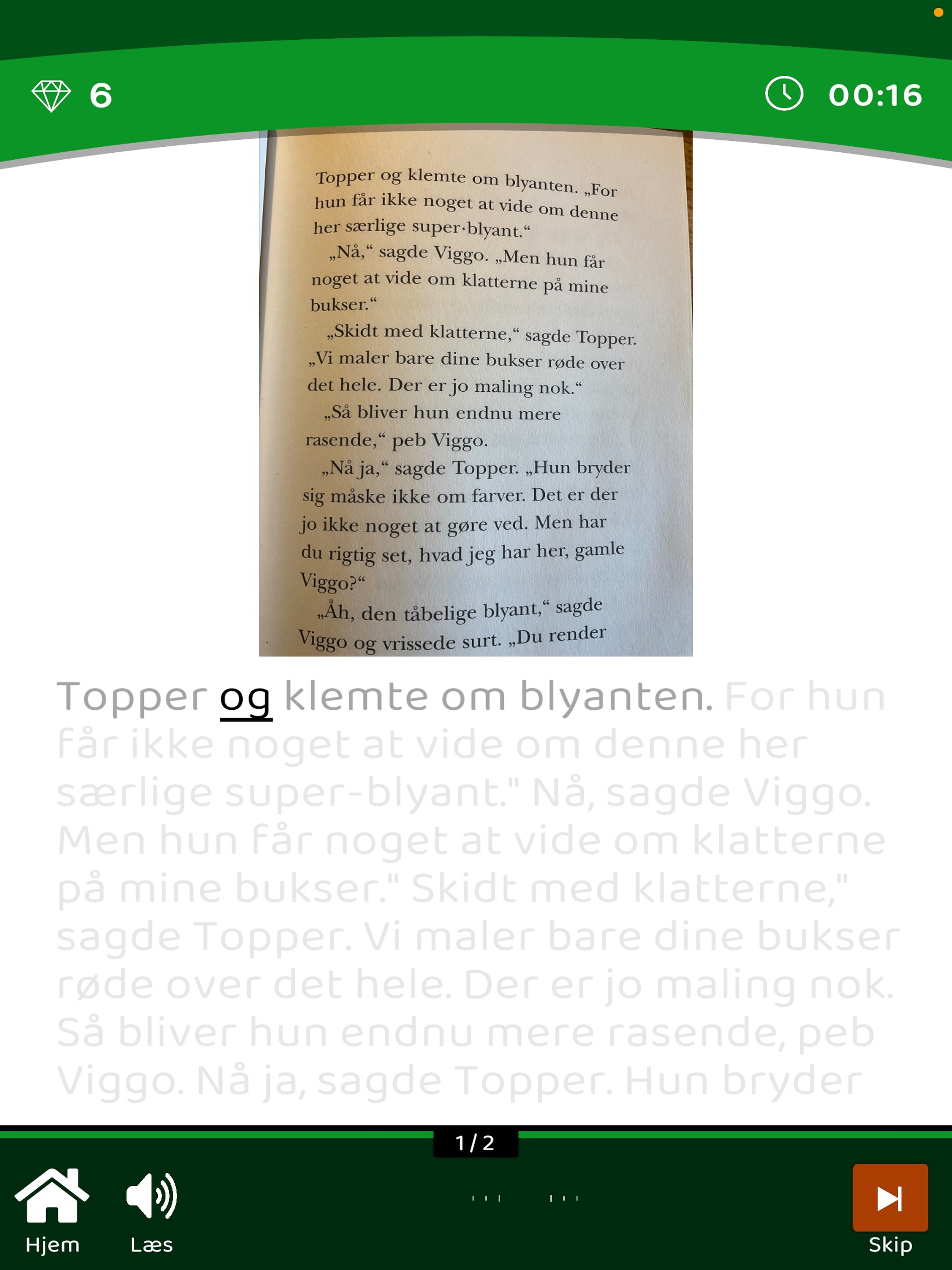 Klar. Parat. Læs! -Læsehjælp-