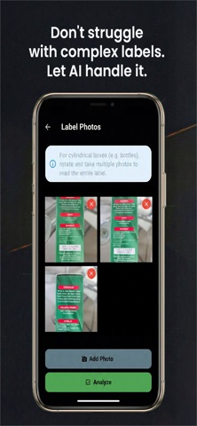 CheckEt: AI Label Assistant screenshot