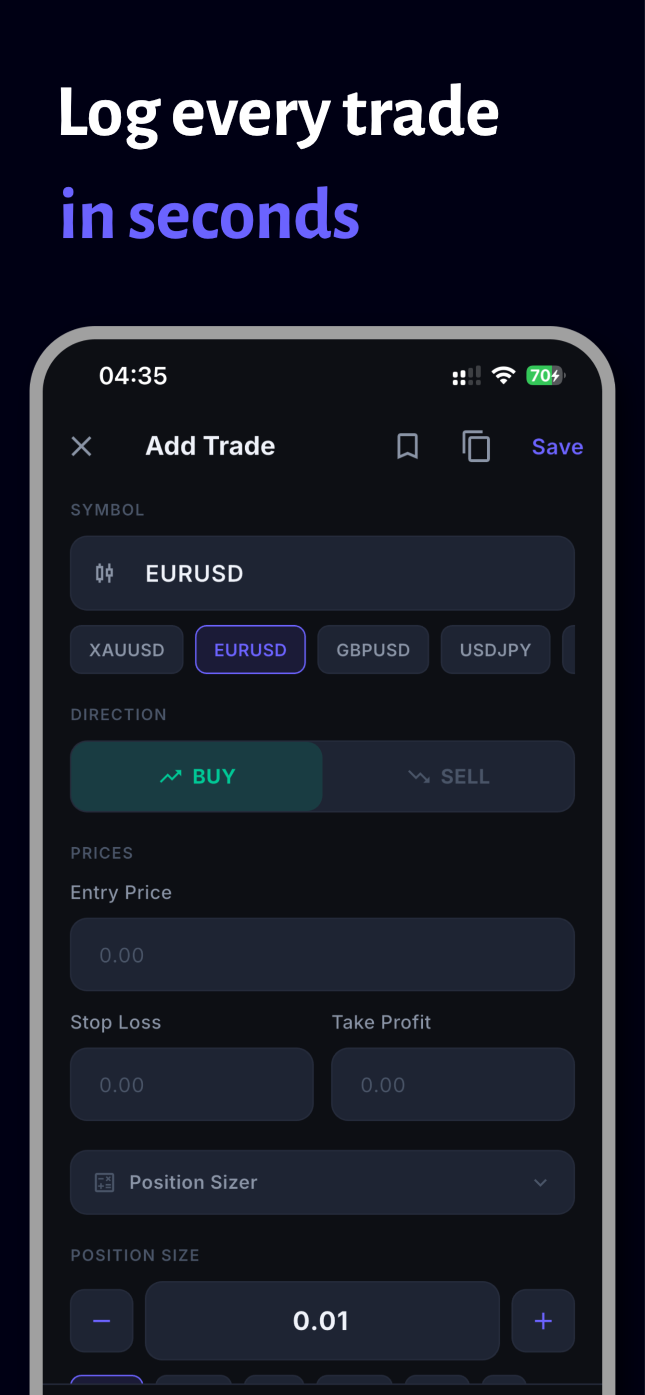 BetterTrade - Trading Journal screenshot 3