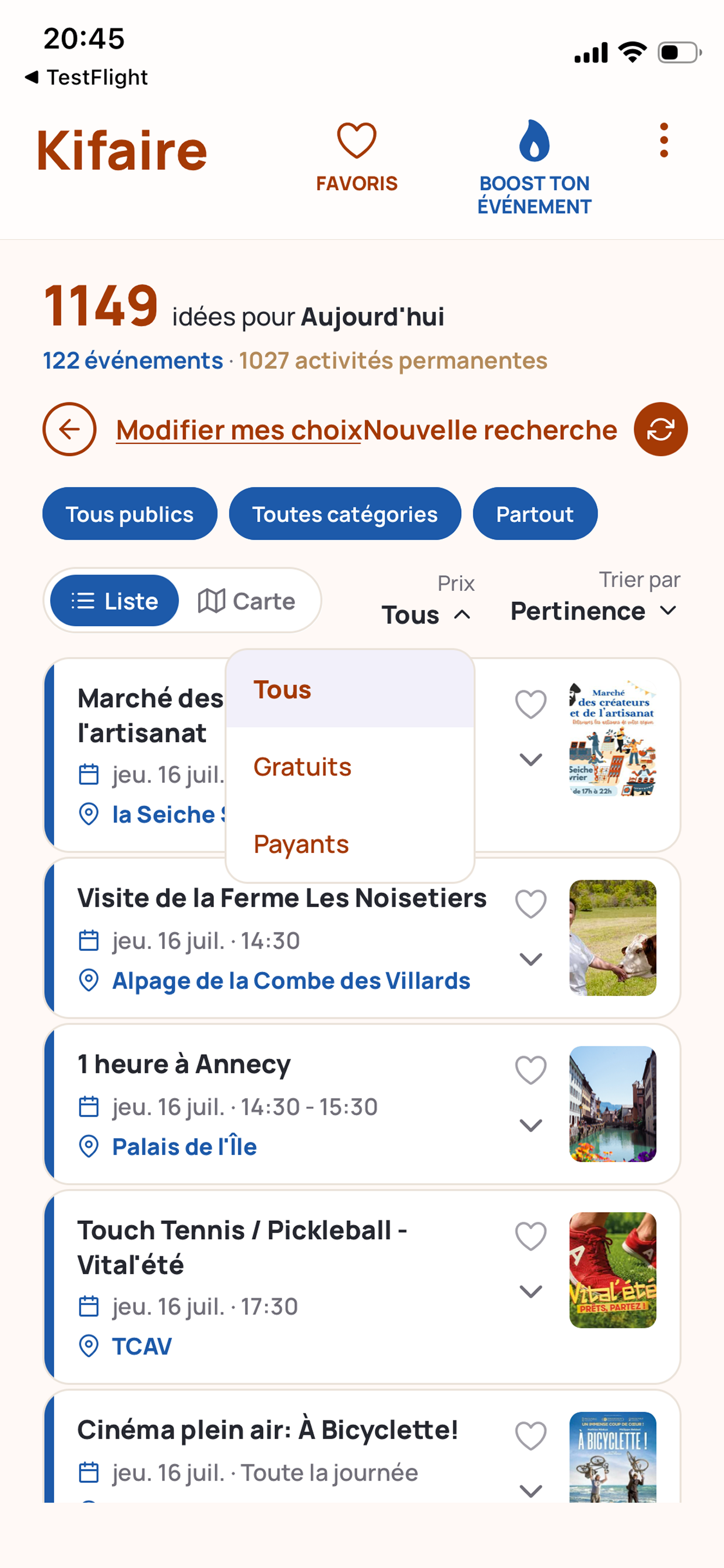 Kifaire screenshot 5