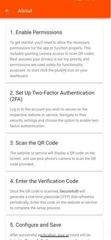 SecureAuth Screenshot 1 of 3