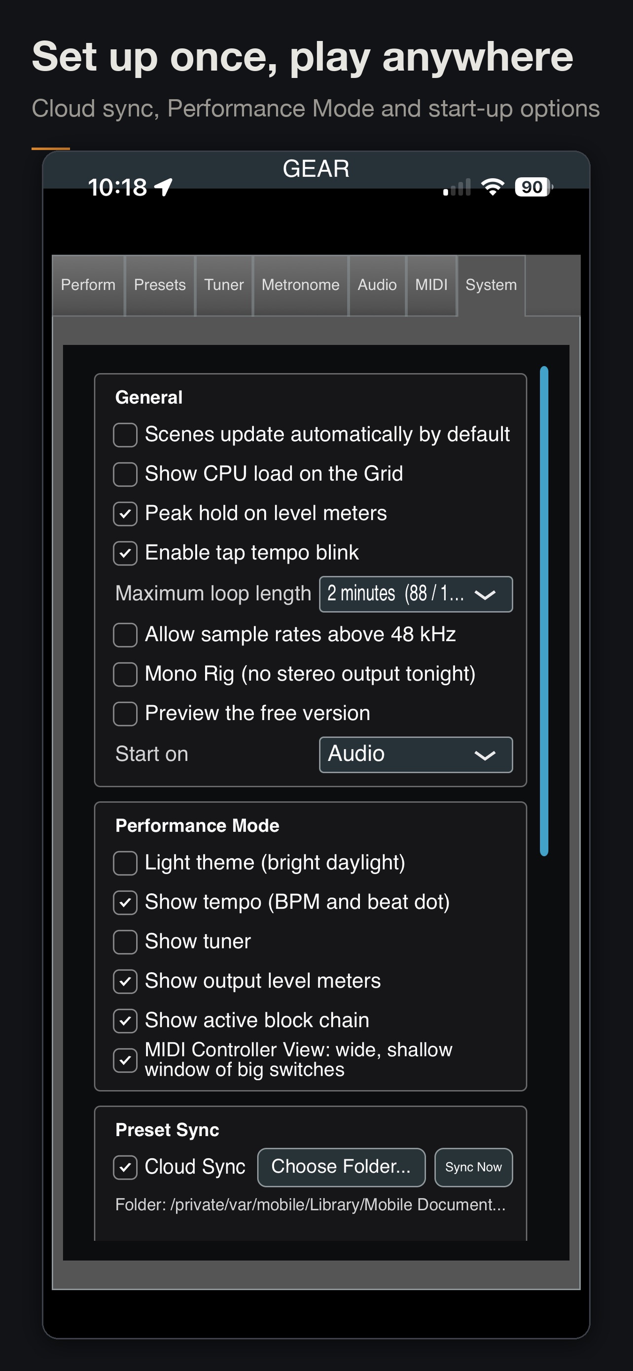 Screenshot 10 of GEAR-Guitar Effects & Amp Rack