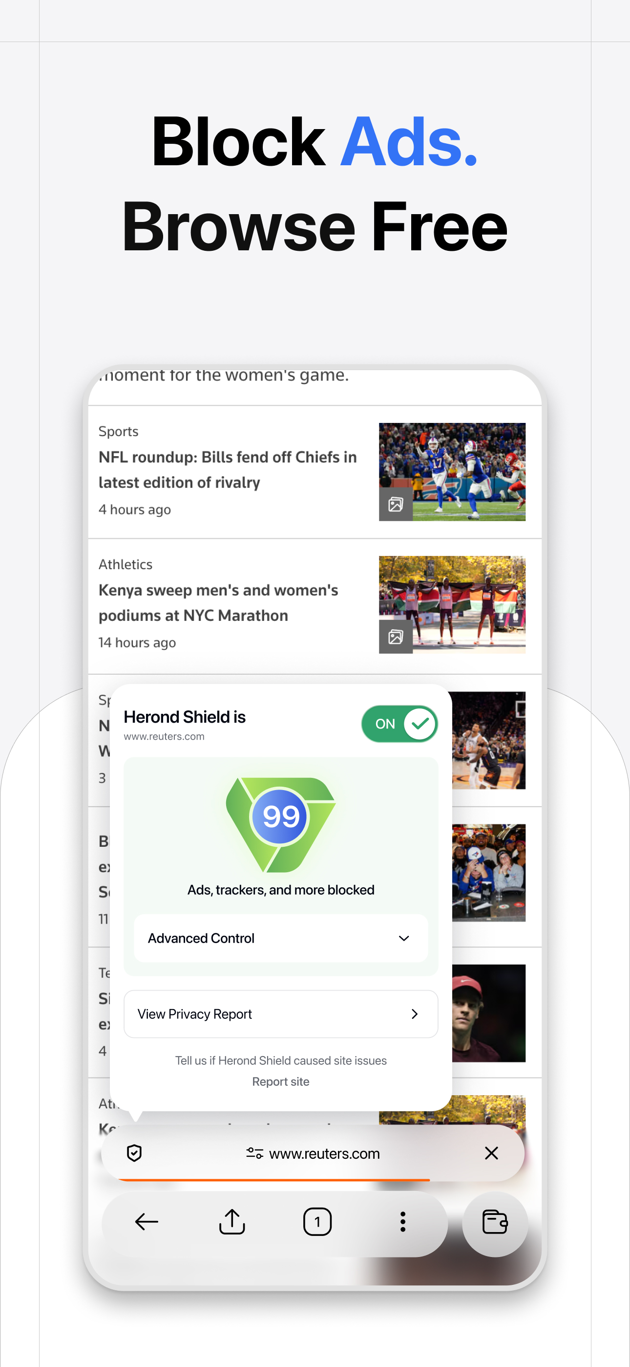 Herond Private Adblock Browser