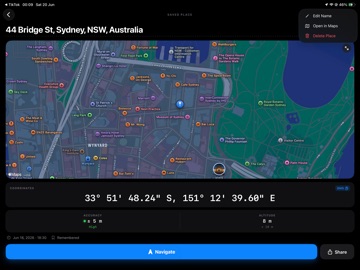 Pinpoint Position iPad screenshot