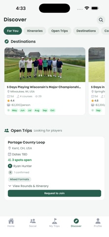 Loop Golf: Trip Manager Screenshot 2 of 8