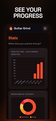 Guitar Grind iPhone screenshot