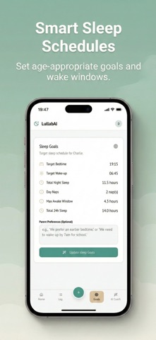 Lullabai: Baby Sleep Tracker iPhone screenshot
