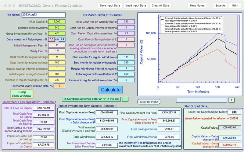 Screenshot #2 pour iNVESTaCALC