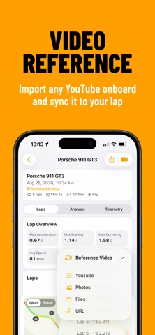 Trackside: GPS Lap Timer iPhone screenshot