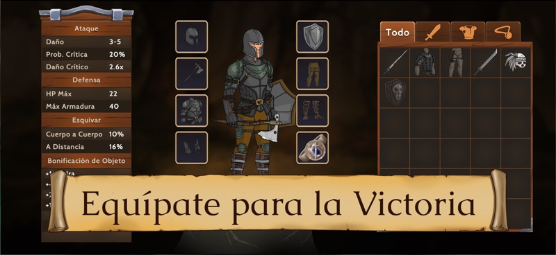 Obsidian Knight: Roguelike RPG screenshot 4