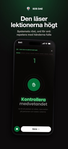 SOS DAE - Hjärtstartare iPhone screenshot 8