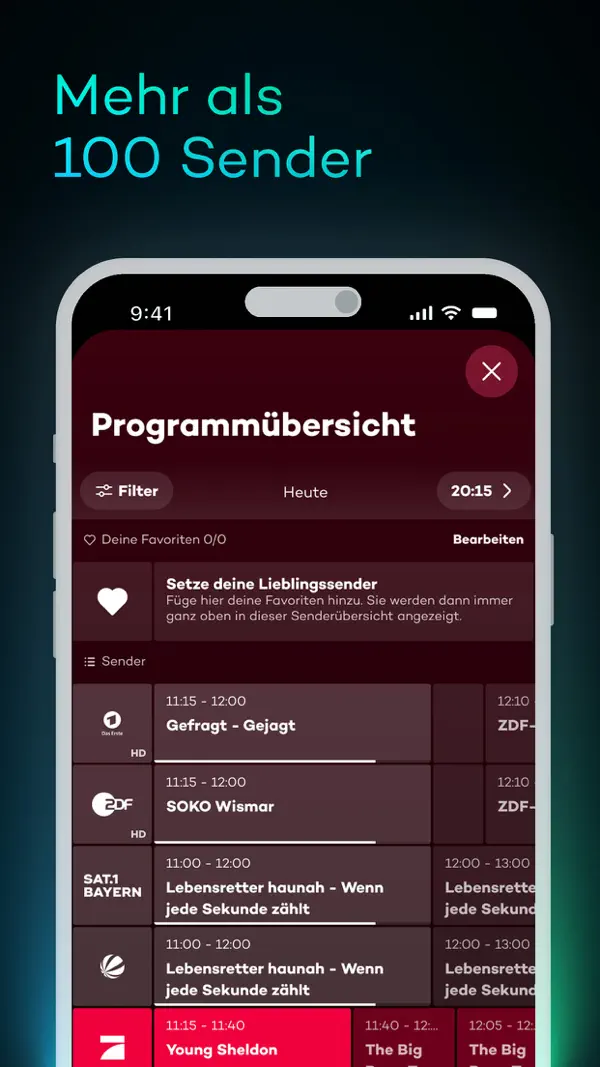 Joyn: Live TV & Streaming Screenshot 3