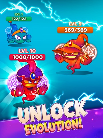 Elemental Monsters: Merge iPad screenshot