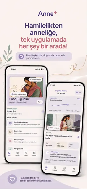 Anne+: Hamile Bebek Takip screenshot 1