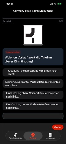 Verkehrszeichen Deutschland 26 iPhone screenshot