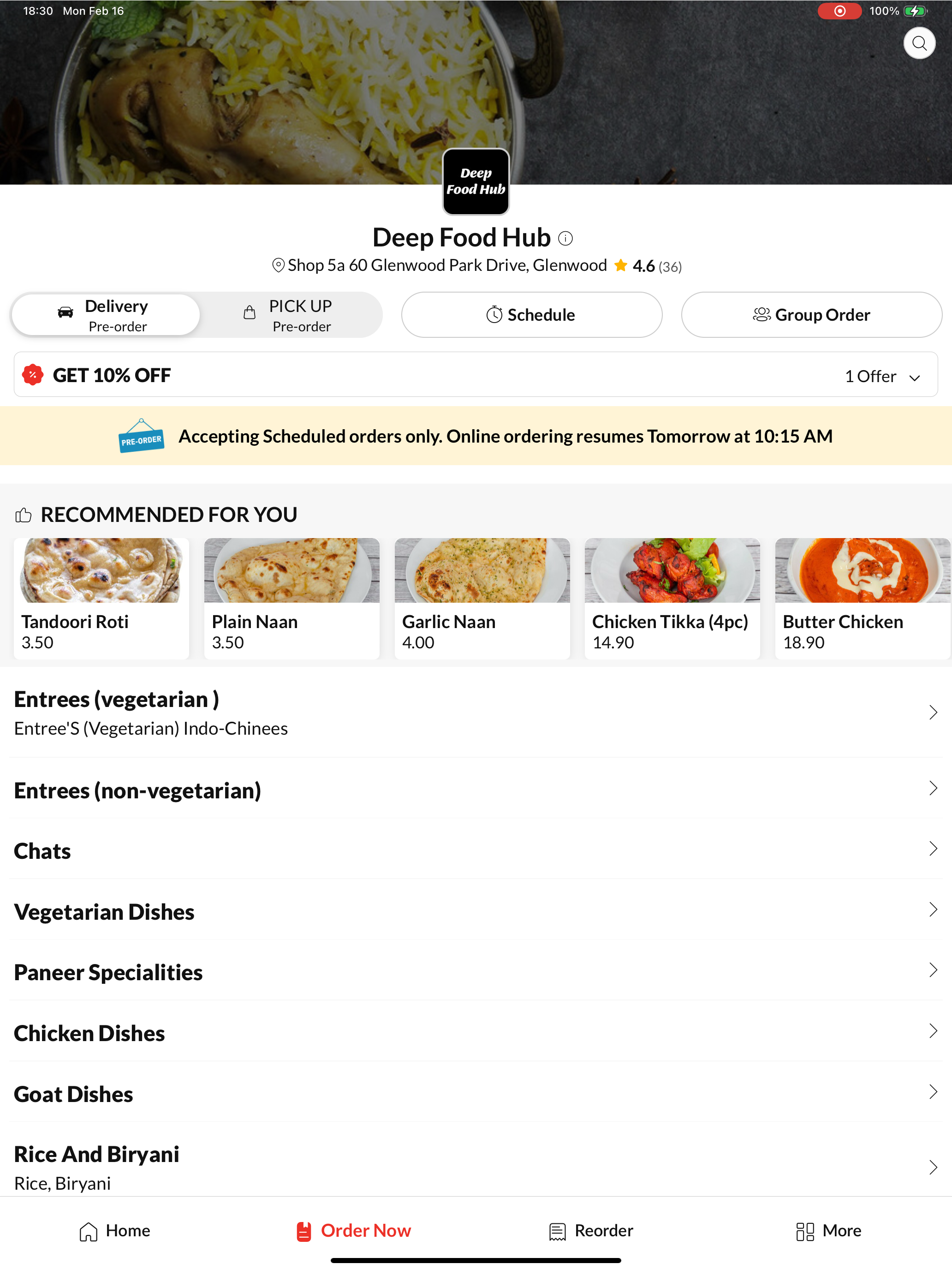 Deep Food Hub screenshot 6