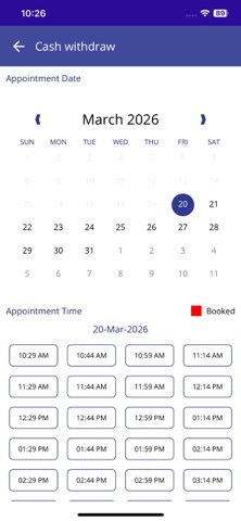 Mobile Ticket screenshot