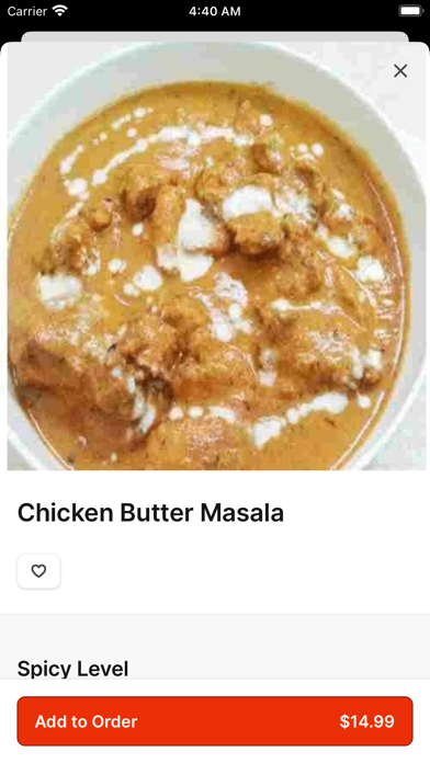 Avinya Indian Cuisine iPhone screenshot 4 - Food & Drink app