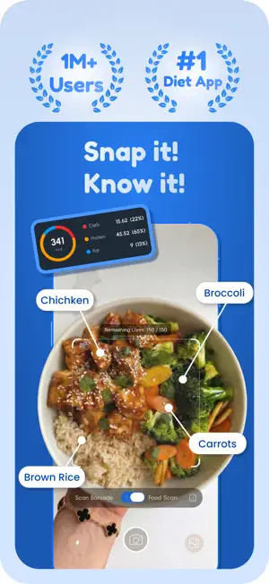 DietMind: AI Calorie Counter screenshot 1