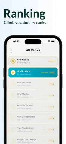 Gridlex - Vocabulary Grid Game screenshot 5