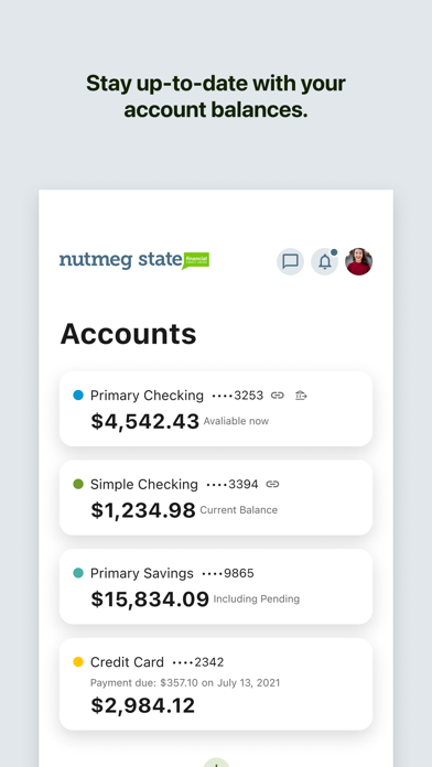 Nutmeg State FCU Mobile Screenshot