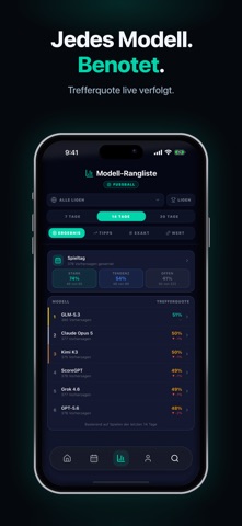 ScoreGPT: KI Fußball Prognose iPhone screenshot 3